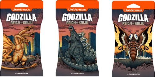 UNIVERSUS - TRADING CARD GAME GODZILLA: REIGN OF KAIJU SLEEVED BOOSTER - STYLES MAY VARY