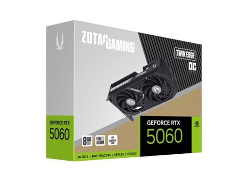 ZOTAC GAMING RTX 5060 Twin Edge OC, 8GB GDDR7, PCIE 5.0, SFF ready