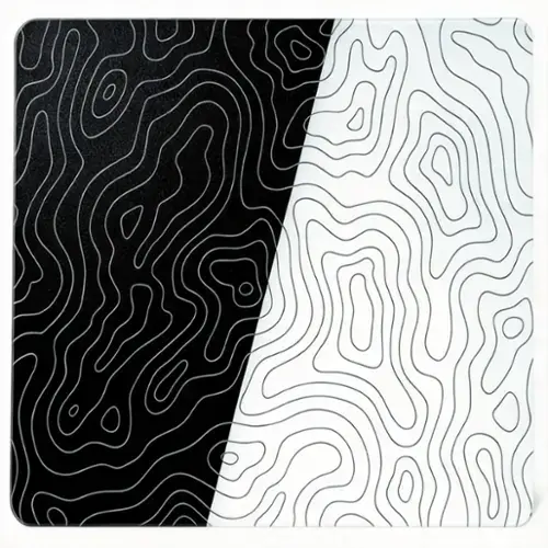 Black/White(Topographic)