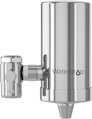 Waterdrop - Water Filter for Sink Faucet, 360° Rotating Stainless Steel, NSF Certified Water Purifier for Kitchen Sink-Front_Standard 