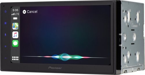 Pioneer 6.8 Android Auto and Apple CarPlay Bluetooth Digital Media (DM) Receiver - Black WORLDWIDE DELIVERY