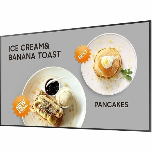 Samsung - QM32C Digital Signage Display - 32" LCD - Vertical Alignment (VA) - 24 Hours/7 Days Operation - 1920 x 1080 - Black-Front_Standard 