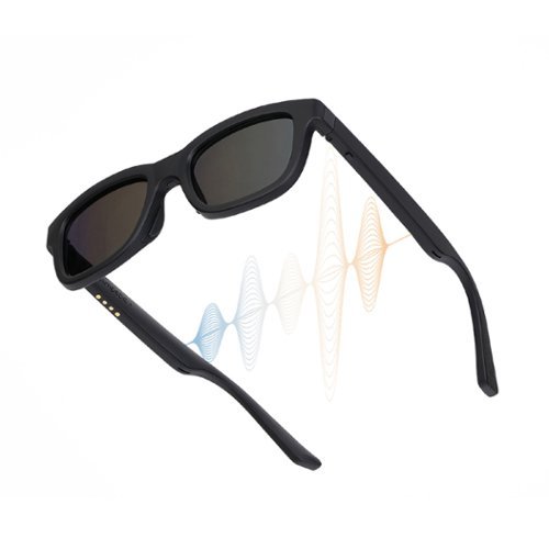 Ampere Dusk Lite Smart Sunglasses with Electronic Tint Adjustable Lenses - Black BUY IN DUBAI
