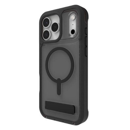 ZAGG Rainier Snap with Kickstand for Apple iPhone 17 Pro Max - Smoke Black BUY IN UAE