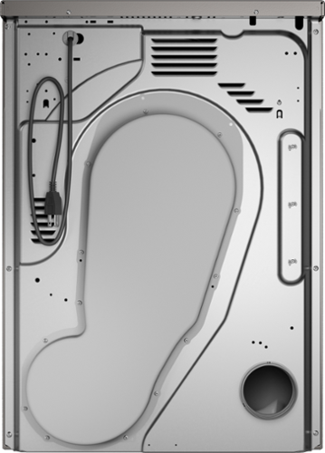 Asko - 5.2 cu. ft. Stackable Electric Vented Dryer - Butterfly Drying System, Soft Drum Technology, 18 Programs – - White