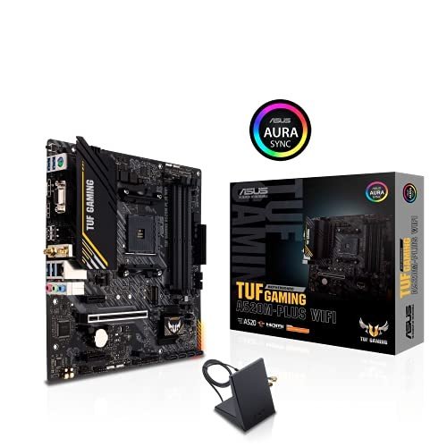 Ryzen3 3300x ＆TUF Gaming A520M plus セット ASUS TUF GAMING A520M PLUS WIFI Gaming Desktop Motherboard AMD