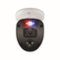 Swann - 1080p SwannForce™ Camera w/ Police Style Flashing Lights & Color Night Vision - White-Front_Standard