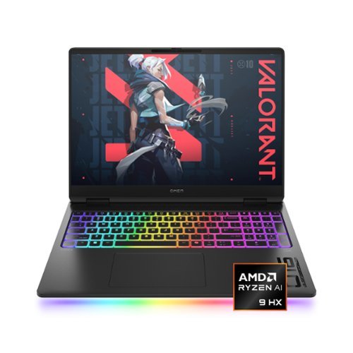 HP OMEN - MAX 16" WQXGA 240Hz Gaming Laptop - AMD Ryzen AI 9 HX 375 - 32GB Memory - NVIDIA GeForce RTX 5070 Ti - 1TB SSD - Shadow Black