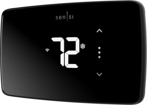 Emerson Sensi Lite Smart Programmable Wi-Fi Thermostat-Works with Alexa - Black GLOBAL SHIPPING