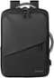 SaharaCase - Water Resistant Backpack with USB Charging port for and fits up to 17.3" laptop - Black-Front_Standard
