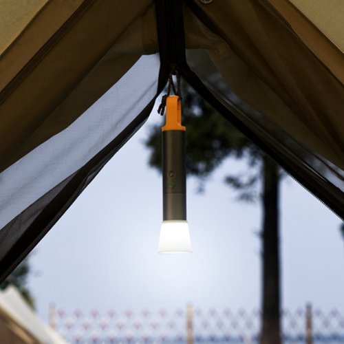 HOTO Flashlight Lite, LED, USB-C Rechargeable, 1000 lumens, Zoomable, 5 Modes for Camping, Emergencies, Home Use - Black WORLDWIDE DELIVERY