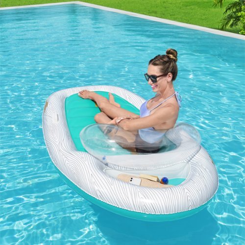 Bestway : H2OGO! 7'1 x 46 Vacation Yacht Lounge, Pool Float, Kids & Adults HOW TO BUY