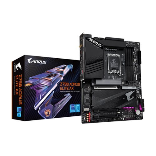 GIGABYTE Z790 AORUS ELITE AX (Socket LGA 1700) Intel Z790 ATX DDR5 Wi-Fi 6E Motherboard - Black HOW TO BUY