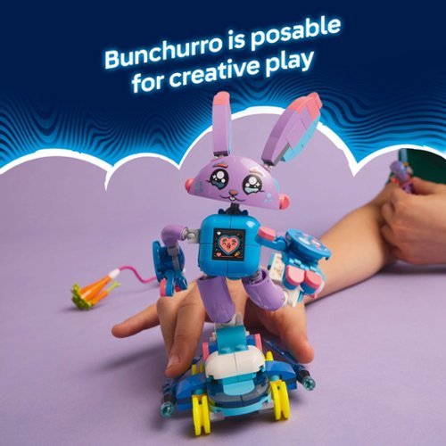 LEGO DREAMZzz Izzie and Bunchurro the Gaming Bunny Building Set 71490 WORLDWIDE DELIVERY