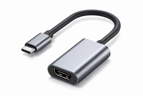 Core Tech - USB-C to HDMI Adapter – 4K Video Output – Thunderbolt 3 Compatible – USB-C HDMI Converter for Laptop & Tablet test-Front_Standard 