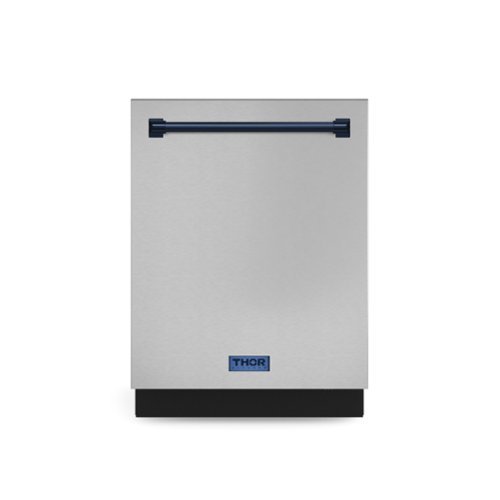 Gordon Ramsay Series by THOR Kitchen 24 Inch Dishwasher with Navy Blue Hardware - Stainless Steel