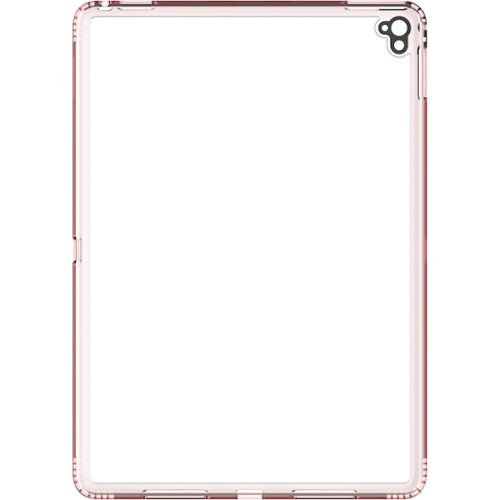 SaharaCase - Clear Case with Glass Screen Protector for Apple® iPad® 9.7" - Clear Rose Gold-Front_Standard 