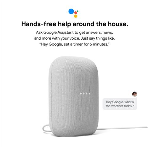 Google Nest Audio - Smart Speaker with Google Assistant - Chalk BUY IN EUROPE