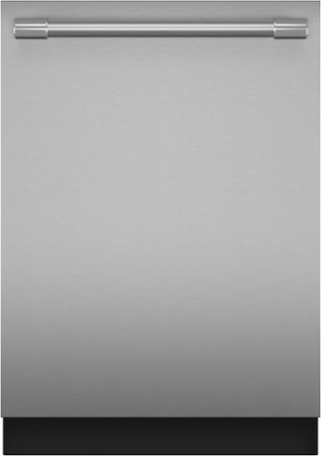 "Thermador - Emerald 24"" Top Control Smart Built-In Stainless Steel Tub Dishwasher with 3rd Rack and Professional Handle, 48 dBA - Stainless Steel"