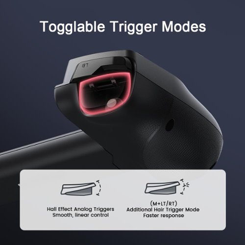 GameSir X5s Wireless Bluetooth Mobile/Nintendo Switch 1, 2 Game Controller, Hall Effect Sticks & Triggers, Tri-Mode Connectivity - Gray WORLDWIDE DELIVERY