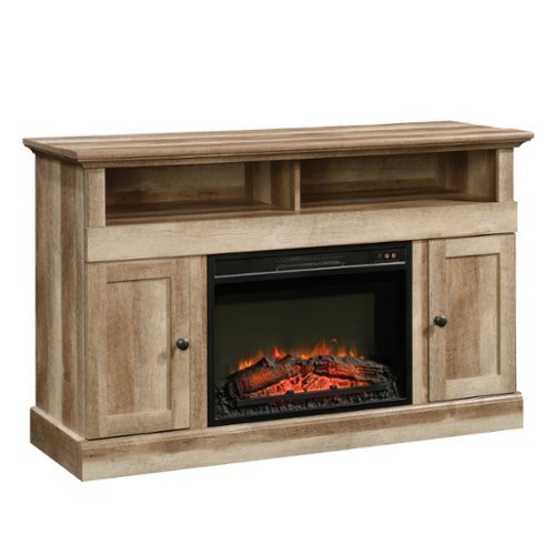 Sauder - Cannery Bridge Media Fireplace - Lintel Oak-Front_Standard 