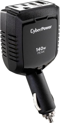 CyberPower M140BUC 140 W Power Inverter - Black WHERE TO BUY