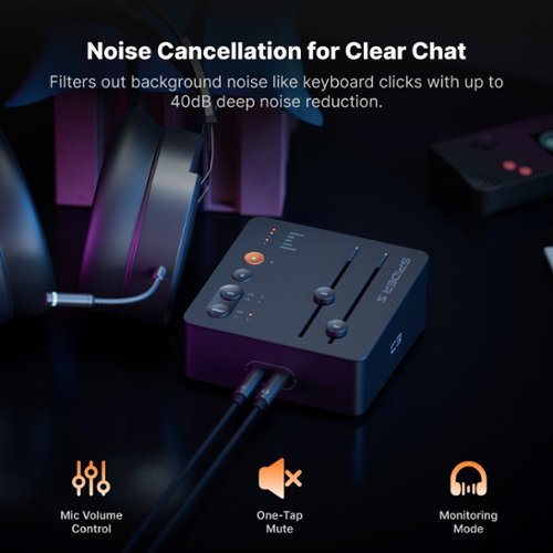 Fosi Audio C3 Gaming USB Audio Interface - Black HOW TO BUY