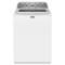 Maytag - 4.8 Cu. Ft. High Efficiency Top Load Washer with Steam and Extra Power Button - White-Front_Standard