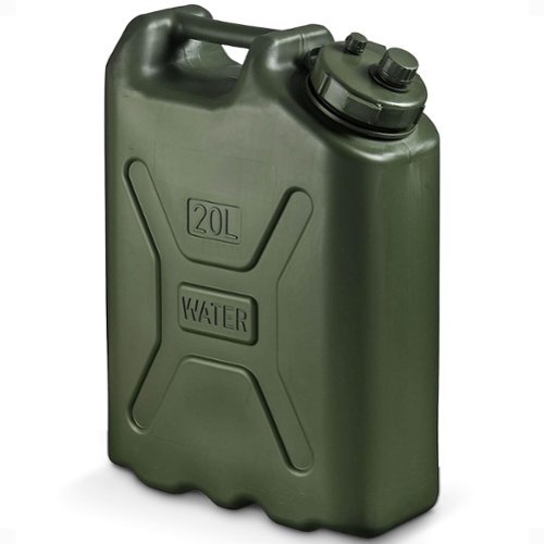 Scepter - BPA Durable 5 Gallon 20 Liter Portable Water Storage Container - Green-Front_Standard 