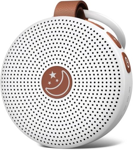 FINEAK - Battery Mini Noise Machine 30 Soothing Sounds for Kids Adults - White-Front_Standard 