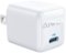 Anker - 20W Wall Charger - White-Front_Standard