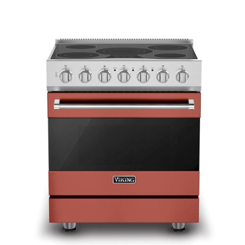 Viking - 3-Series Electric Self-Clean Range - Spiced Cider