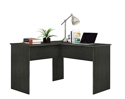 Easy 2 Go - 48"W Corner Computer Desk, (WE-OF-0152G) - Gray