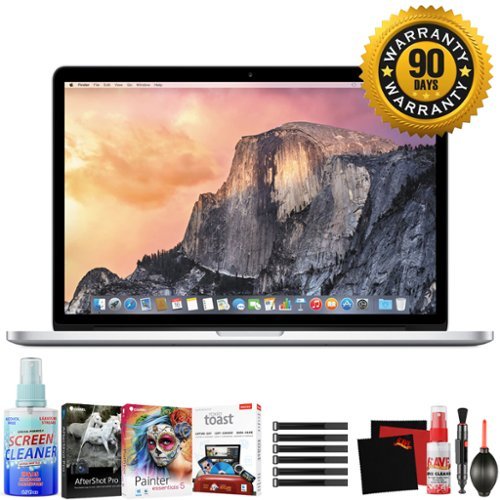 Apple - MacBook® Pro - 15.4" Display - Intel Core i7 - 16GB Memory - 256GB Flash Storage-Front_Standard 