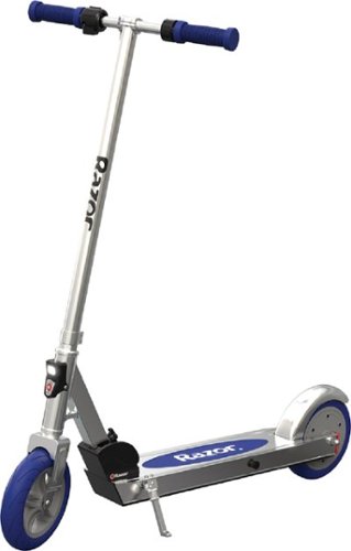 Razor - Icon Foldable Electric Scooter with 18 Miles Max Operating Range & 18 mph Max Speed - blue-Front_Standard 