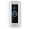 Ring - 1080p Doorbell Pro Smart WiFi Video Doorbell - Satin Nickel - Silver-Front_Standard