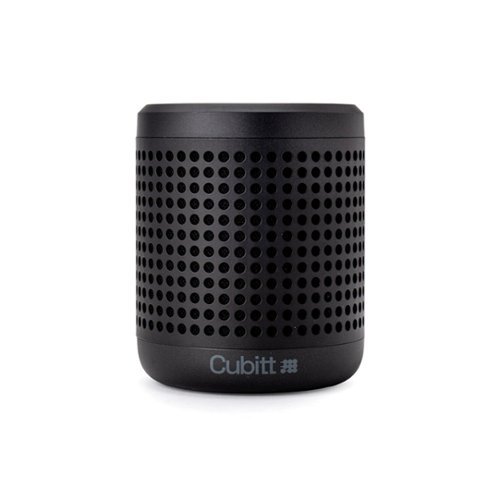 Cubitt - Power Go Gen2 Bluetooth Speaker – 16W Sound, IPX7 Waterproof, 9H Playtime, Bluetooth 5.3 & AUX, TWS Stereo - Black-Front_Standard 