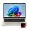 HP - OmniBook 3 - 14" 2K Touchscreen Laptop - Snapdragon X - 16GB Memory - 512GB SSD - Copilot+ PC - Warm Gold-Front_Standard