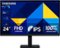 Samsung - 24" S3 (S30GD) IPS LED FHD 100Hz Monitor (HDMI, D-sub) - Black-Front_Standard