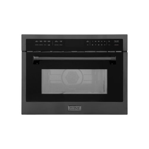 "ZLINE - 24"" Built-in Convection Microwave Oven - Black"