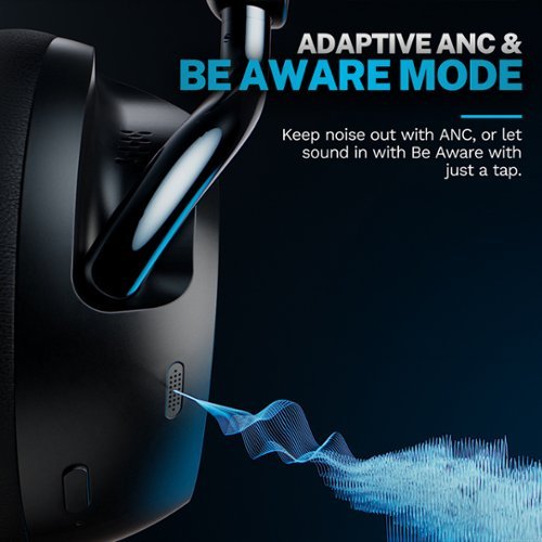 JLab Epic Lux Lab Edition ANC Wireless Headphones – Hi-Res Compatible, Spatial Audio w/ Head Tracking & 90+ Hour Battery Life - Black GLOBAL SHIPPING