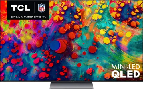TCL is the official TV partner of the NFL, and they offer a Mini-LED QLED television.