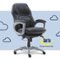 Serta - Back in Motion Health & Wellness Executive Chair - Black-Front_Standard