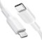 Anker - USB C to Lightning Cable, 321 USB-C to Lightning Cable (3ft - White-Front_Standard