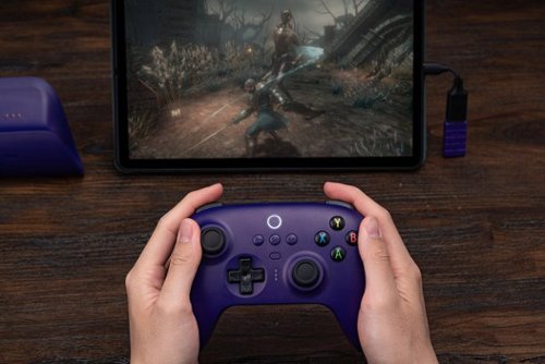 8BitDo Ultimate 2.4G Wireless Controller with Dock and Hall Effect Joysticks - Purple SHOP ONLINE