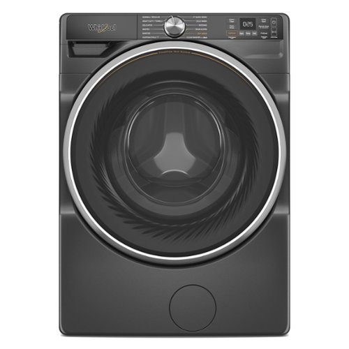 Whirlpool - 5.0 Cu. Ft. High Efficiency Smart Front Load Washer with FreshFlow Vent System - Volcano Black