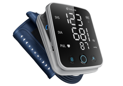 Oxiline - Pressure 9S Pro Blood Pressure Monitor - White-Front_Standard 