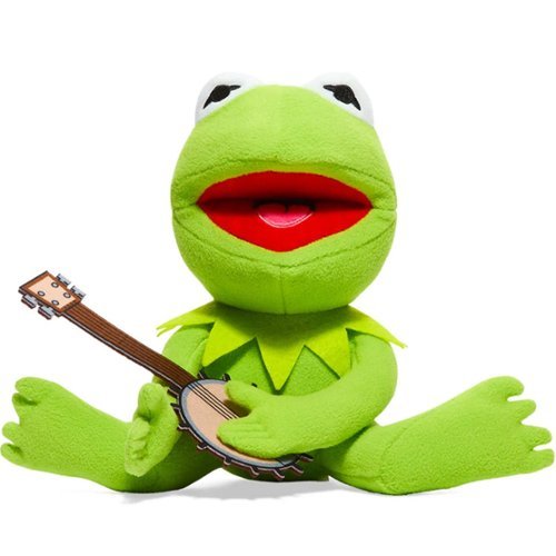 NECA Muppets 8 Kermit the Frog with Banjo Phunny Plush INTERNATIONAL SHIPPING