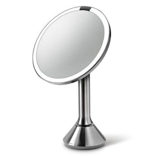 simplehuman sensor mirror with touch control brightness and