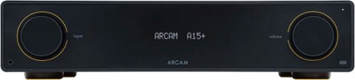 Arcam - A15+ 80W 2ch Class AB Integrated Amplifier - Black